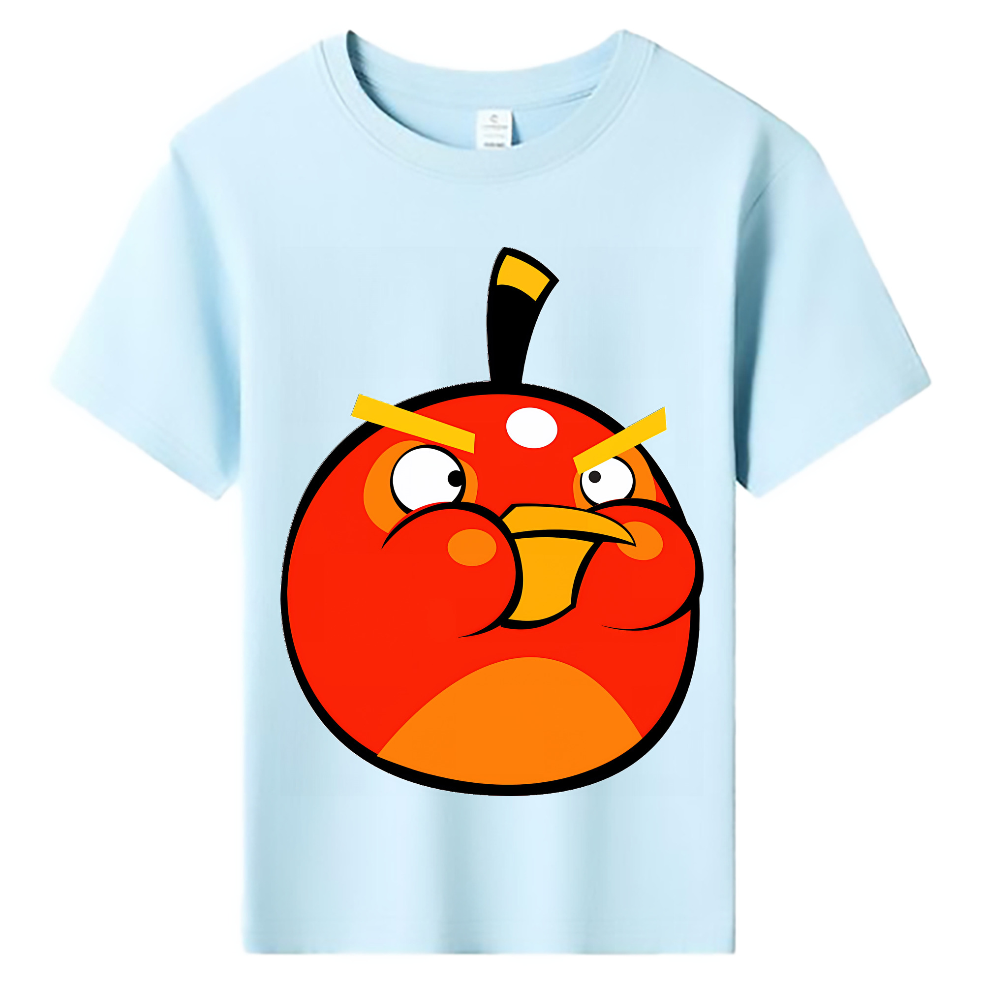 （画像用） Angry Birds アングリーバード 綿100％キッズTシャツ（フロントプリント）